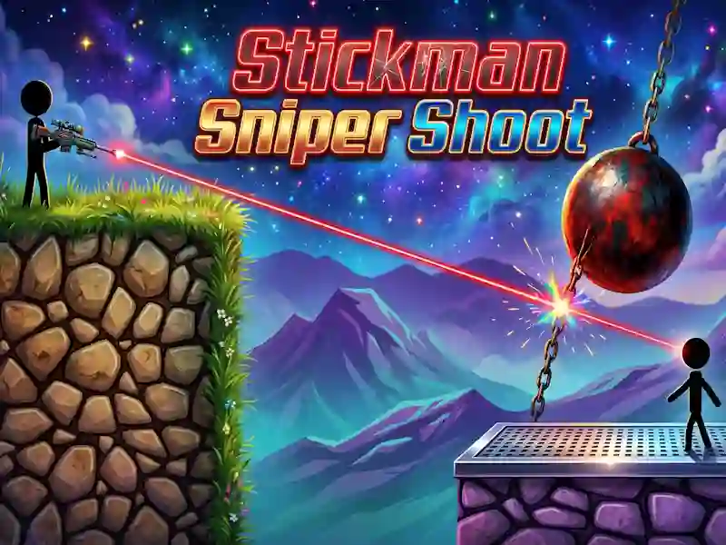 Xogo Stickman Sniper Shoot en liña