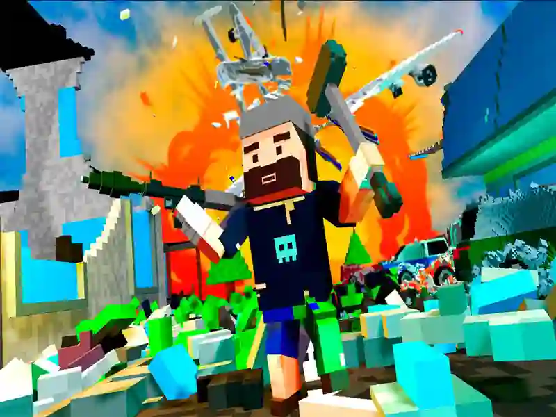 Xogo Sandbox de destrución de bágoas en liña