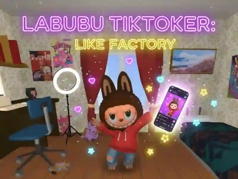 Xogo Labubu TikToker: Like Factory en liña