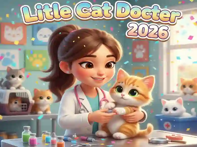Xogo Little Cat Doctor en liña