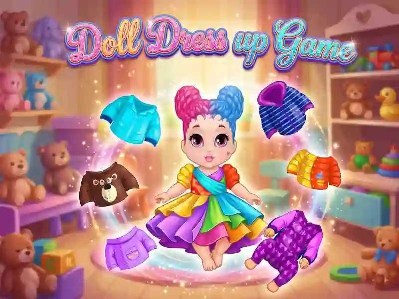 Xogo Doll Dress up Game en liña