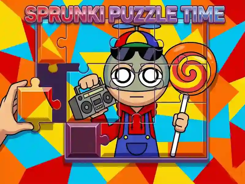 Xogo Sprunki Puzzle Time en liña