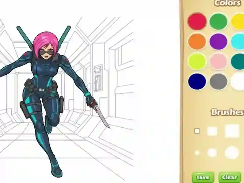 Xogo Libro para colorear perverso para nenos en liña