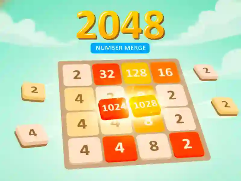 Xogo 2048 Fusión de números en liña