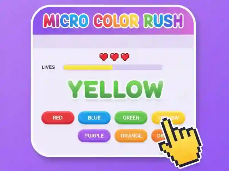 Xogo Micro Color Rush en liña
