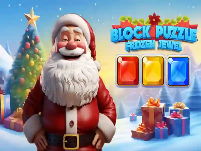 Xogo Block Puzzle Frozen Jewel en liña