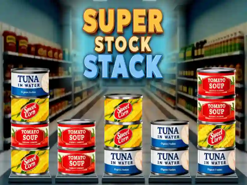 Xogo Super stock Stack en liña