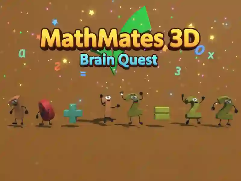 Xogo MathMates 3D: Brain Quest en liña