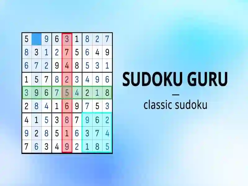 Xogo Guru de Sudoku en liña Xogo Guru de Sudoku en liña