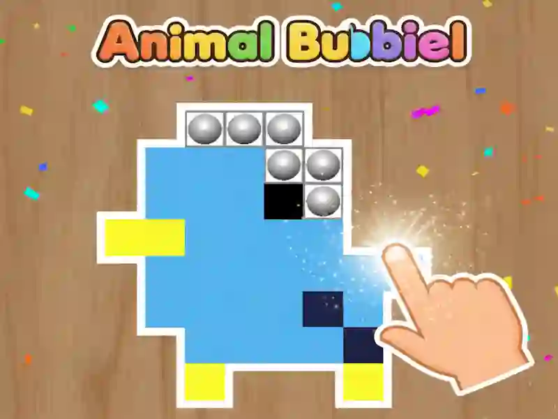 Xogo Pixel Bubble Animal en liña