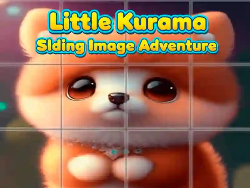 Xogo Little Kurama Sliding Image Adventure en liña