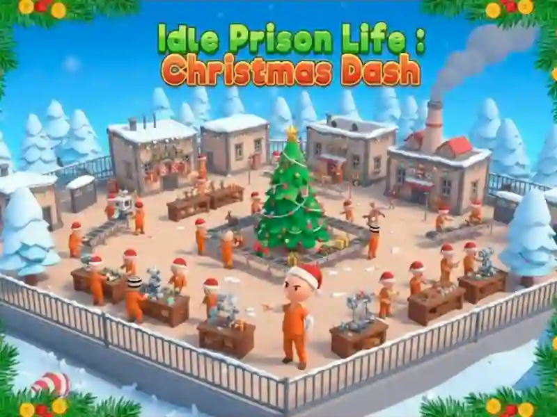 Xogo Idle Prison Life Christmas Dash en liña