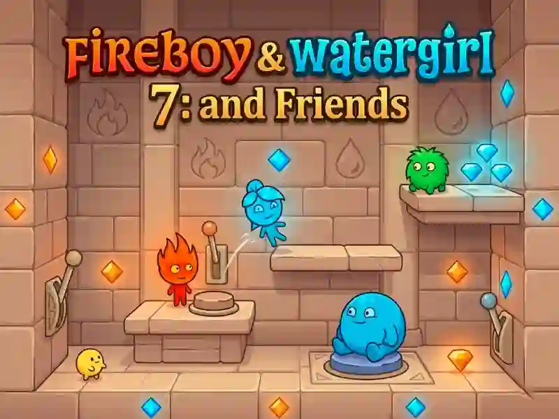 Xogo Fireboy & Watergirl 7: and Friends en liña