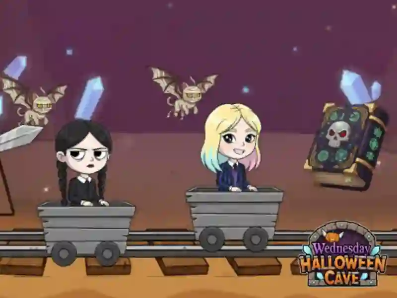 Xogo Mércores Halloween Cave en liña