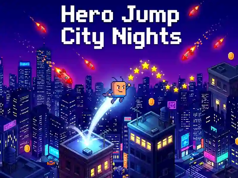 Xogo Hero Jump City Nights en liña