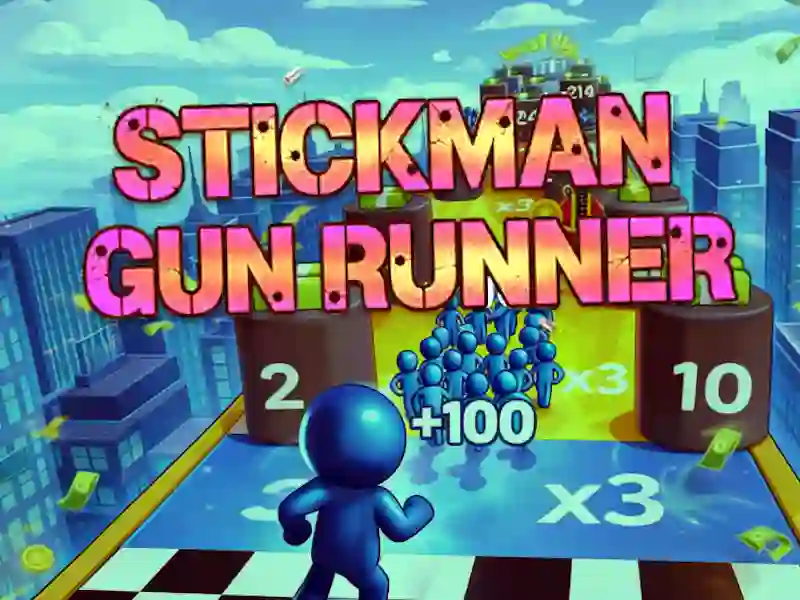 Xogo Stickman Gun Runner en liña