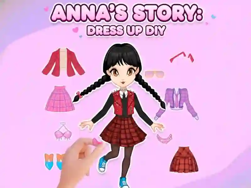 Xogo A historia de Anna: Dress Up DIY en liña
