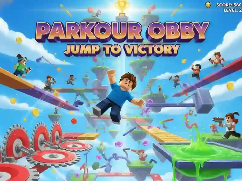 Xogo Parkour Obby Jump to Victory en liña