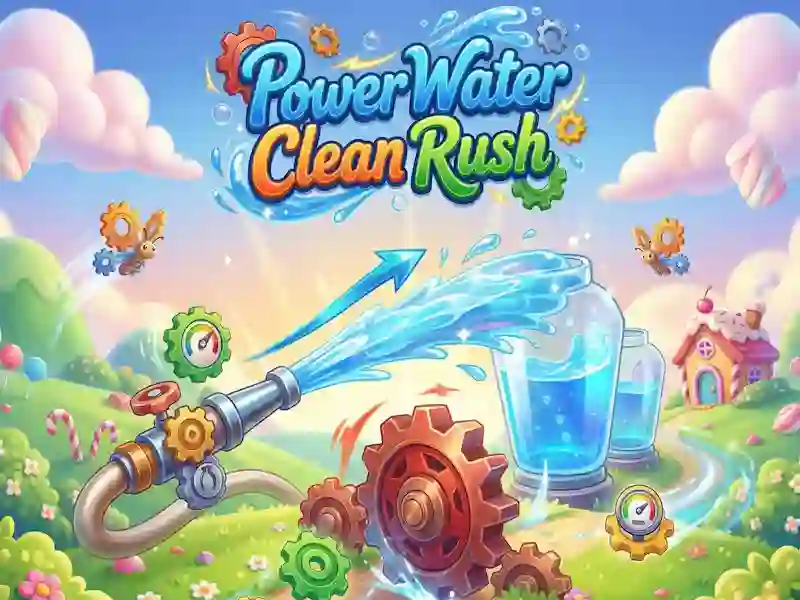 Xogo Power Water Clean Rush en liña