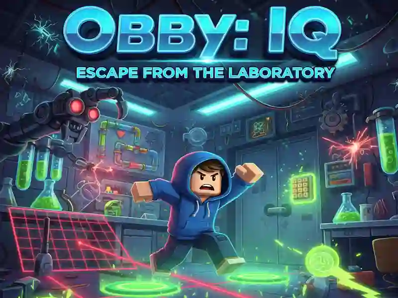 Xogo Obby: IQ Escape from the Laboratory en liña
