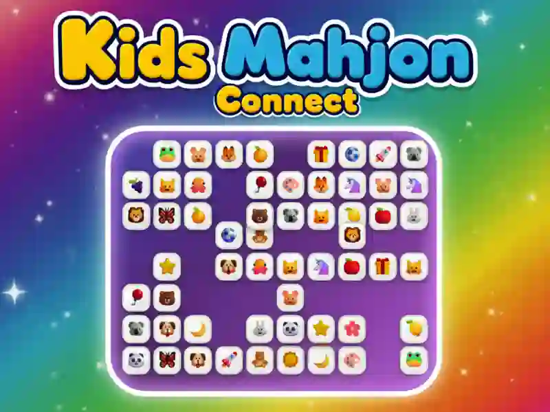 Xogo Kids Mahjong Connect en liña