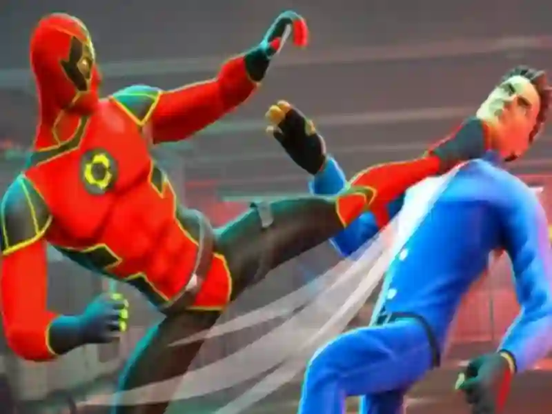 Xogo Loita contra os superheroes en liña