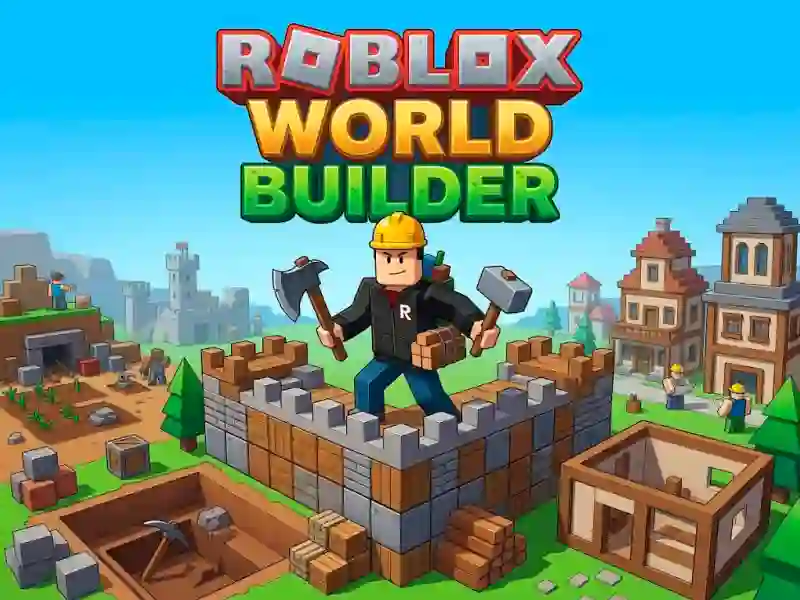Xogo Roblox World Builder en liña