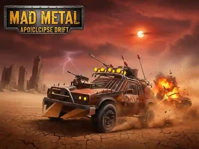 Xogo Mad Metal: Apocalypse Drift en liña