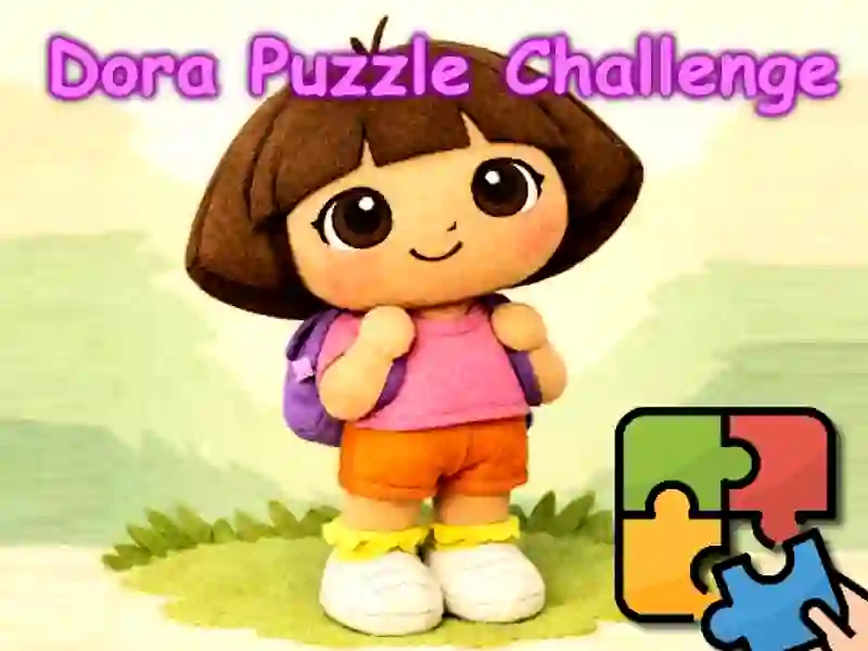 Xogo Dora Puzzle Challenge en liña