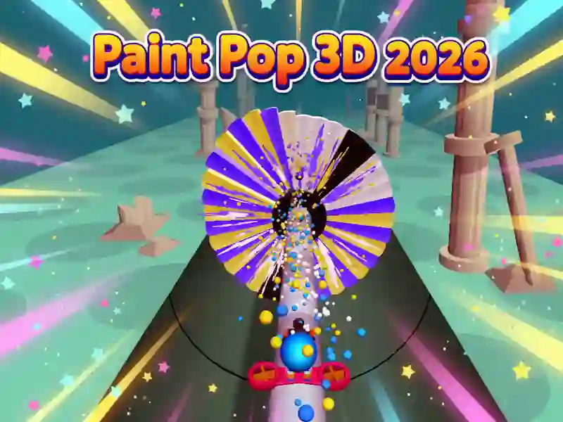 Xogo Paint Pop 3D 2026 en liña
