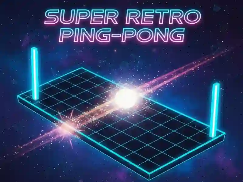 Xogo Ping-pong super retro en liña
