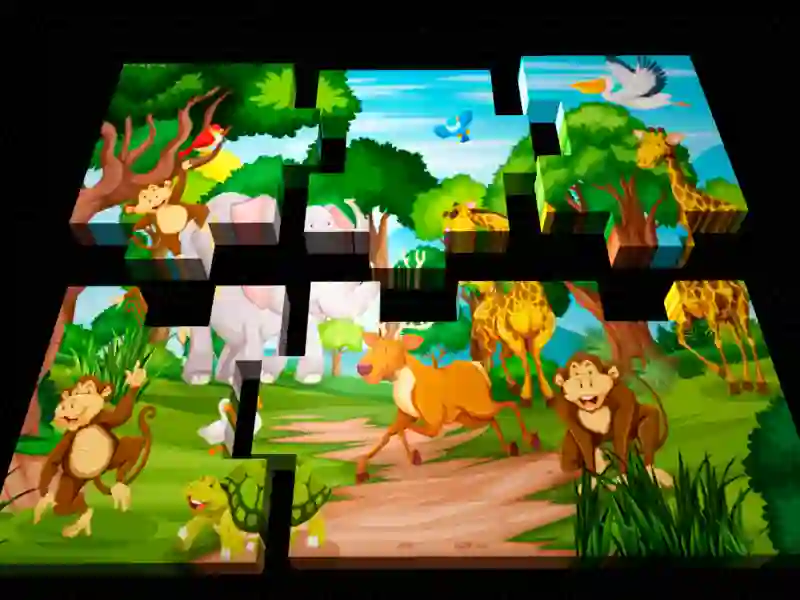 Xogo Puzzle 3D Jigsaw en liña