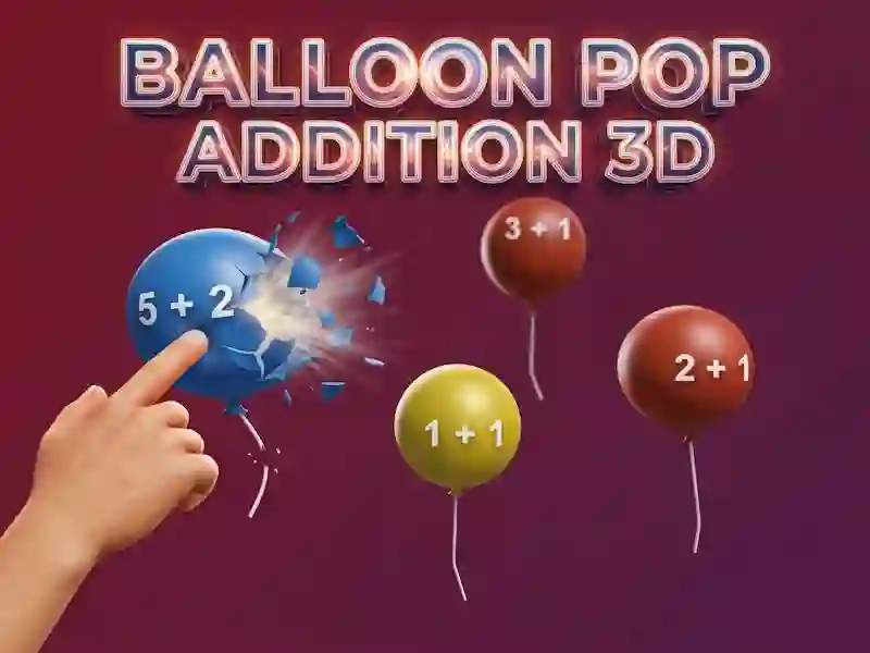 Xogo Globo Pop Addition 3D en liña