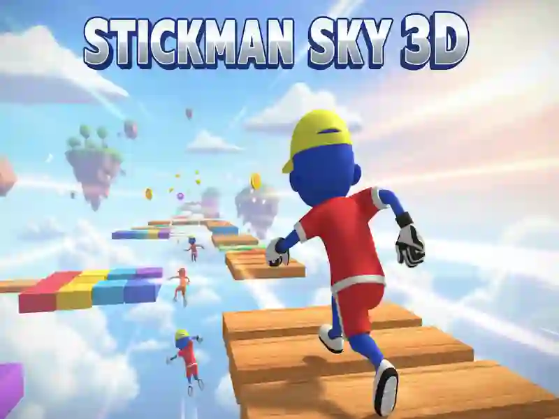 Xogo Stickman sky 3D en liña