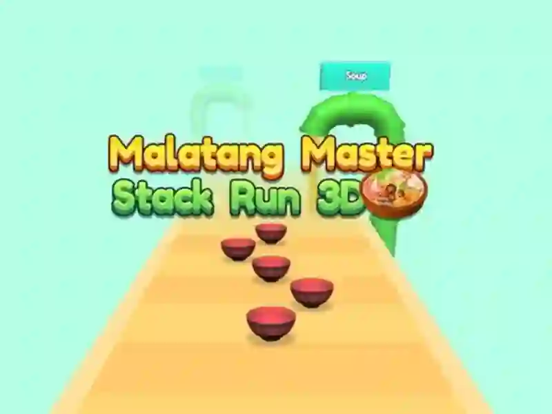Xogo Malatang Master Stack Run 3d en liña