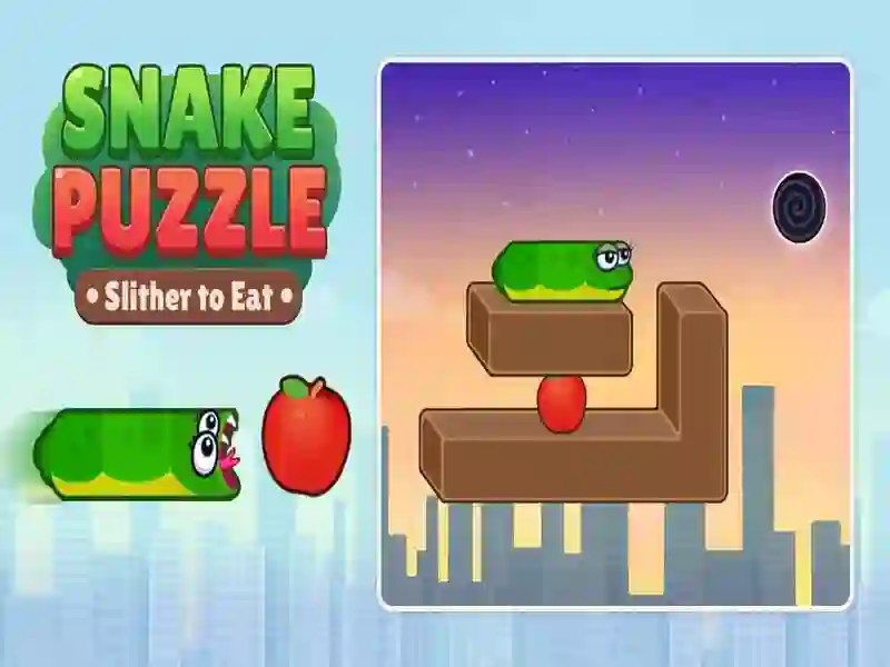 Xogo Snake Puzzle: Slither to Eat en liña