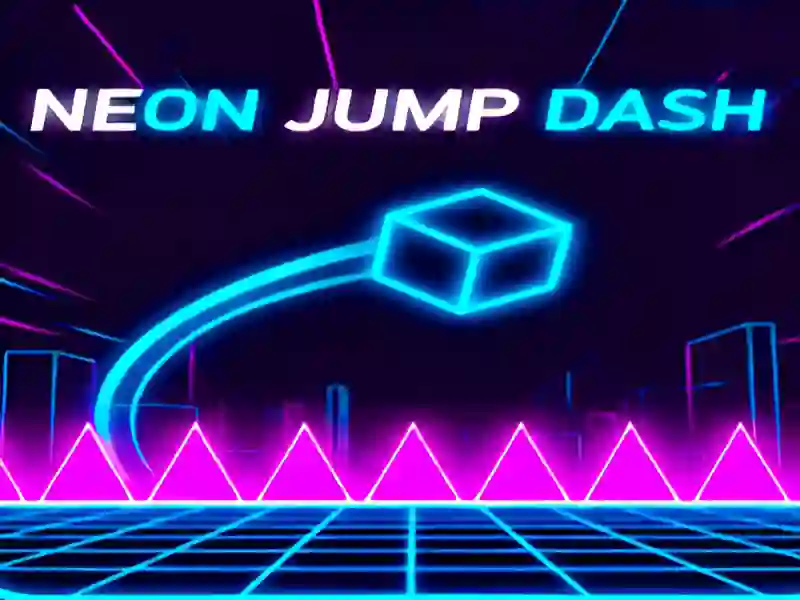 Xogo Neon Jump Dash en liña