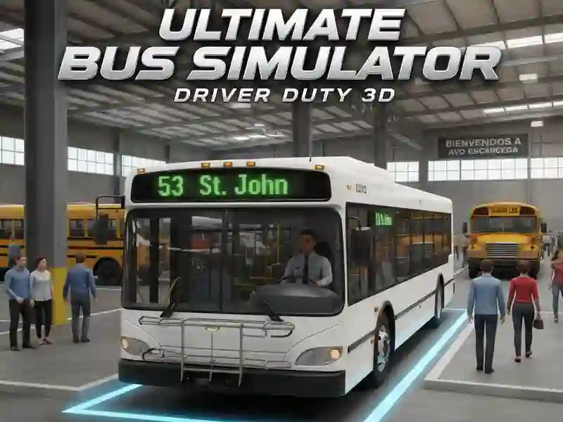 Xogo Ultimate Bus Simulator Driver Duty 3D en liña