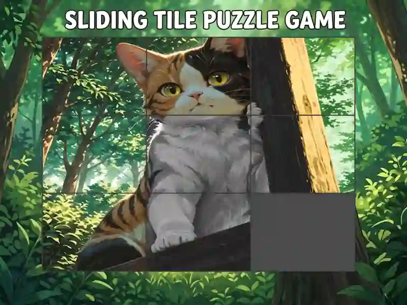 Xogo Sliding Tile Puzzle Game en liña