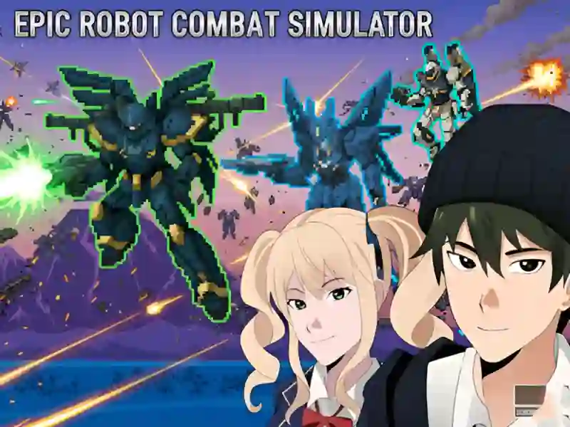 Xogo Epic Robot Combat Simulator en liña