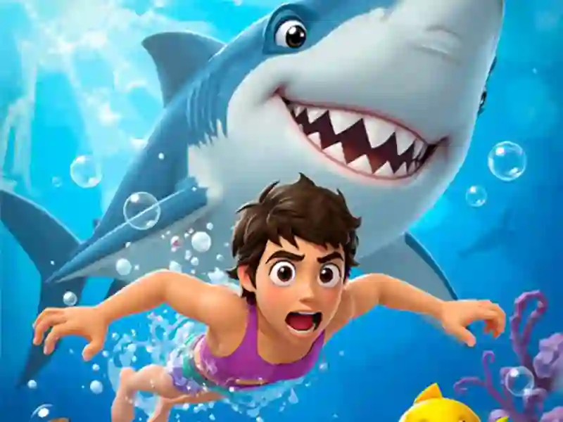 Xogo Tiburón Predador Hungry en liña