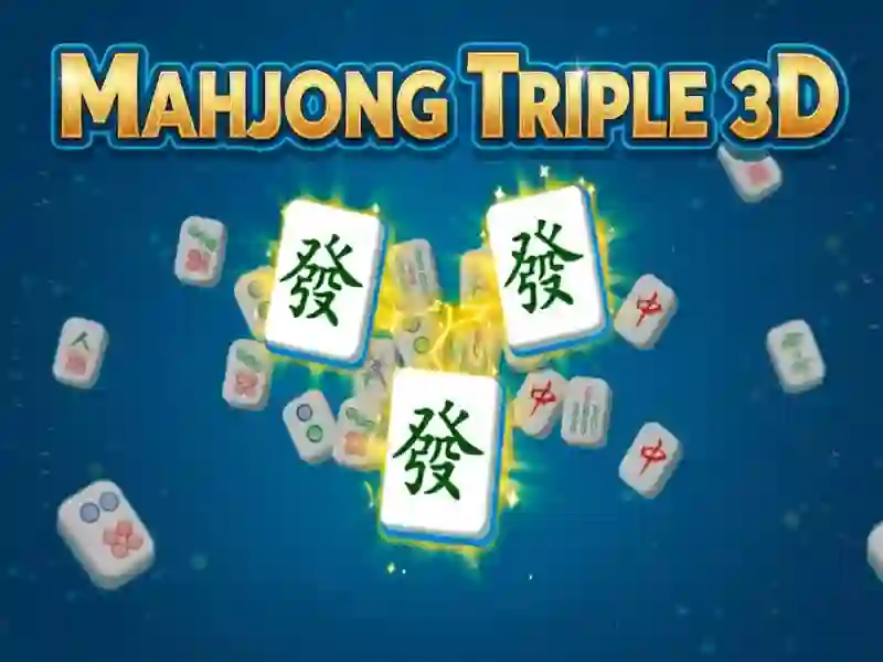 Xogo Mahjong Triple 3D Tile Match en liña