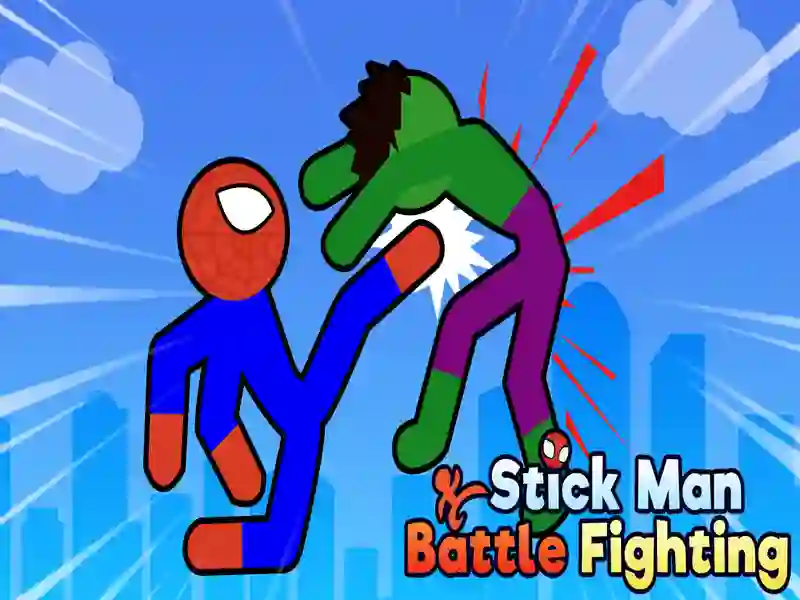 Xogo Stick Man Battle Fighting en liña
