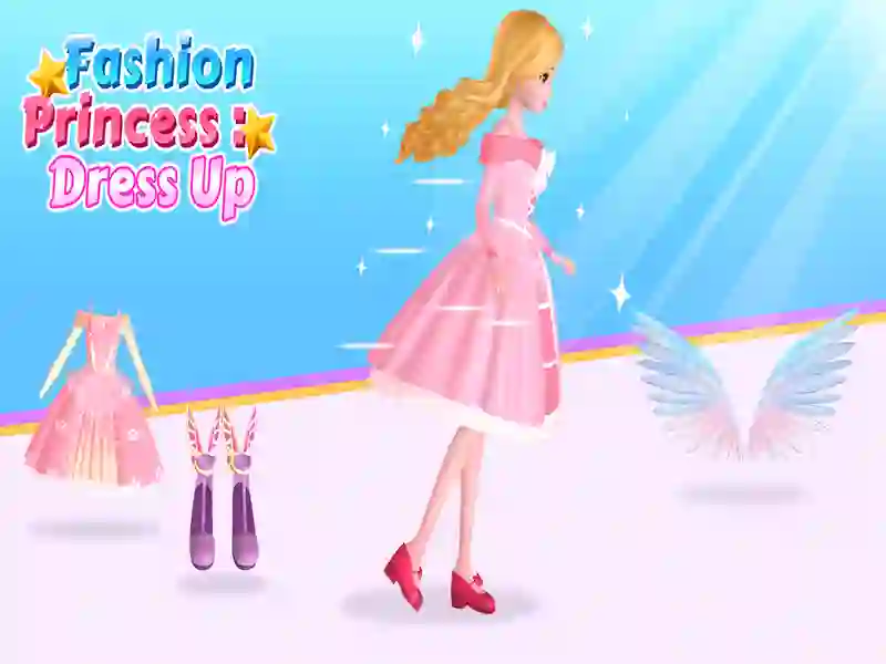 Xogo Vestido de princesa de moda en liña