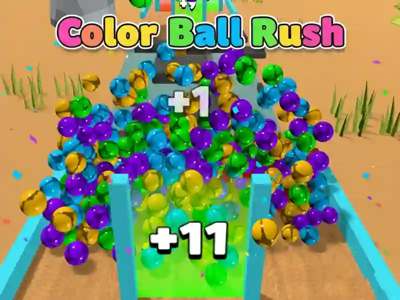 Xogo Color Ball Rush en liña