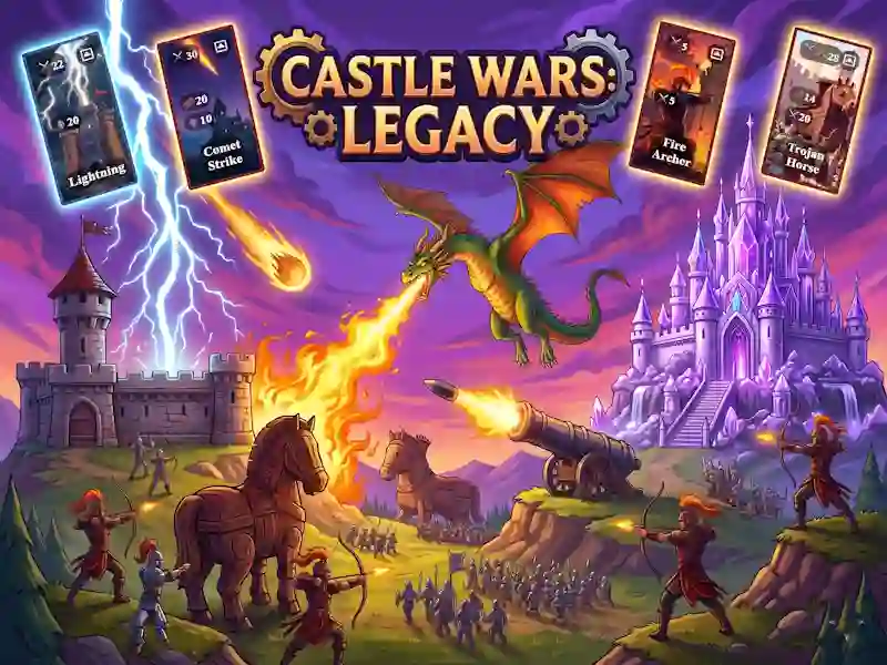 Xogo Castle Wars: Legacy en liña