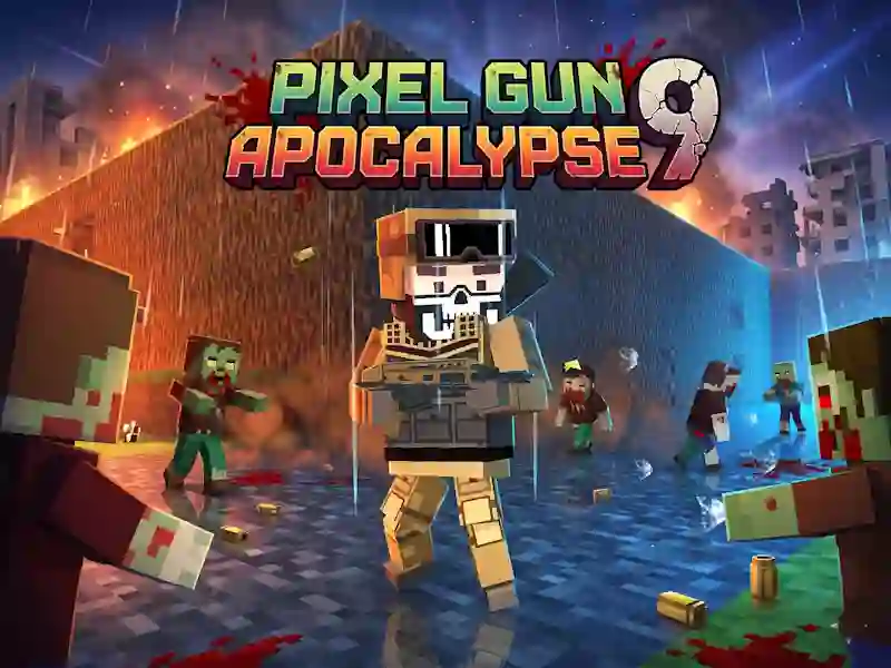 Xogo Pixel gun apocalypse 9 en liña