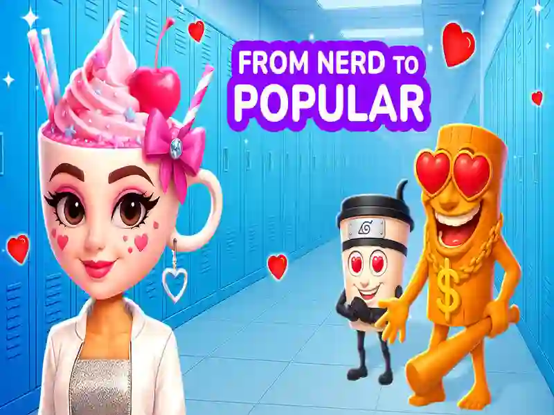 Xogo De nerd á popular bailarina capuccina en liña