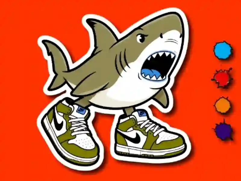 Xogo Tung Sahur para colorear en liña