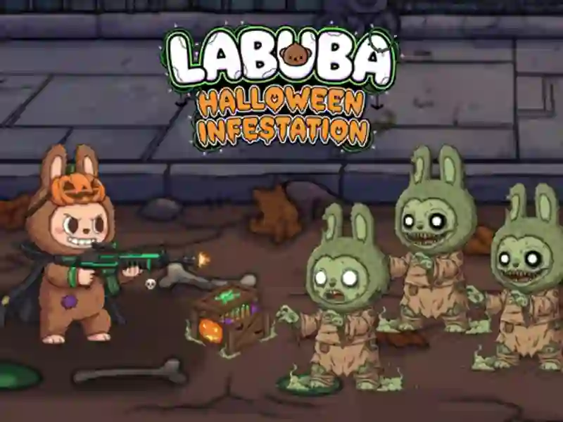 Xogo Infestación de Halloween de Labuba en liña